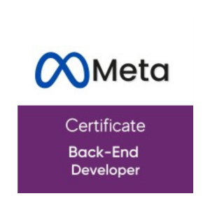 Meta Back-End Developer Professional Certificate