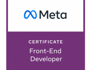 Meta Front-End Developer Professional Certificate