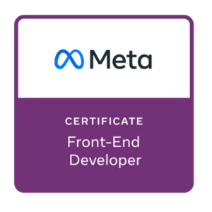 Meta Front-End Developer Professional Certificate