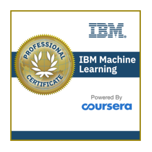 IBM Machine Learning Professional Certificate