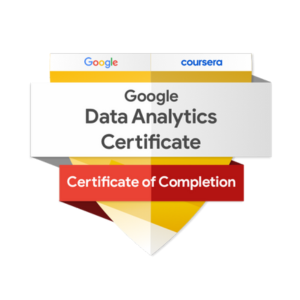 Google Data Analytics Certificate